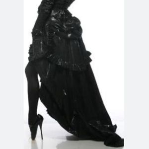 Vintage Lip Service de Sade Mourning Gown